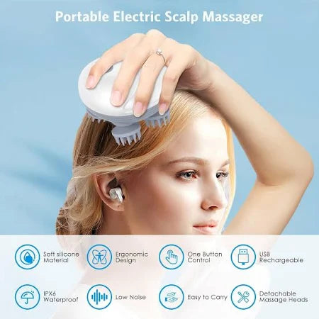 🧘‍♀️ RelaxRevive™ Electric Scalp Massager ✨